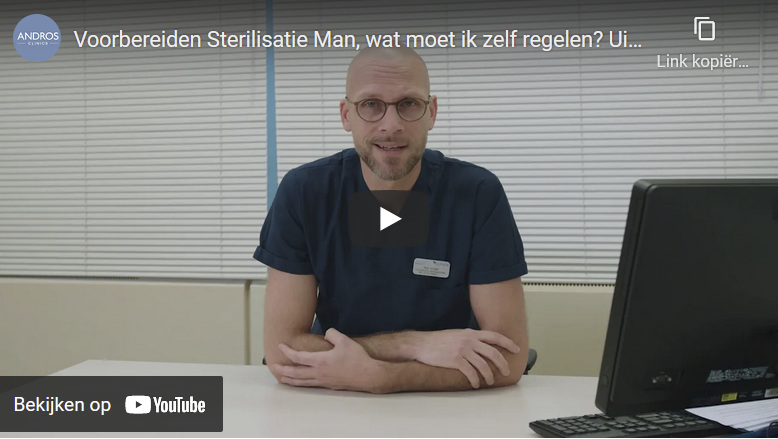 Bekijk Voorbereiden sterilisatie man Wat moet ik zelf doen Video op YouTube